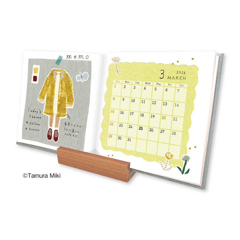 田村美紀 絵本カレンダー/NK-4300